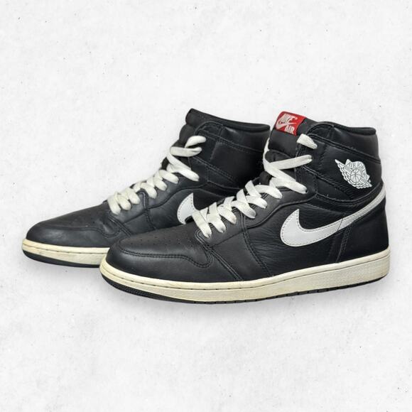 Air Jordan 1 Retro High OG Yin Yang Black Mens 9.5 Pre-Owned AJ1 2016 main image 7